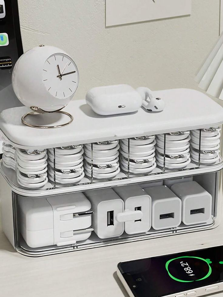Cable & Charger Organizer Box