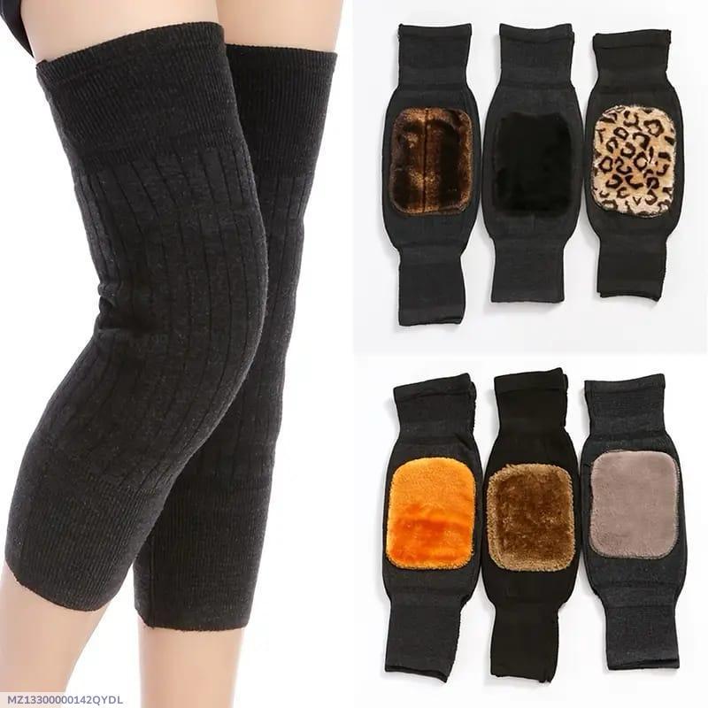 Woolen Blend Thermal Knee Warmers